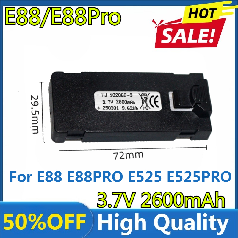 Drone Battery Balance Charger - Baterai E88 3.7V 2600mAh Untuk E88