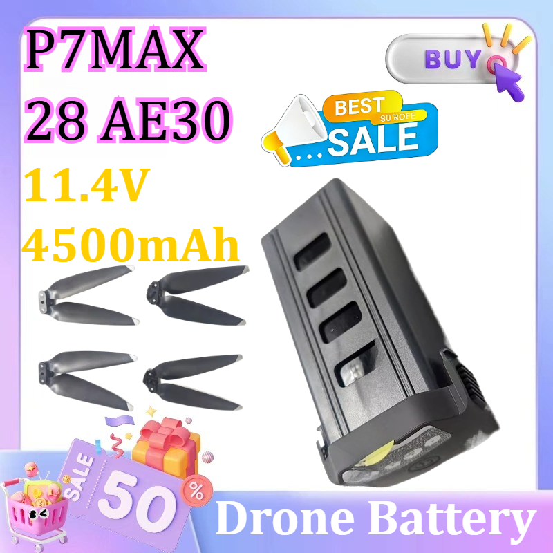 Drone Battery Li-Ion - Baterai Kapasitas Tinggi Drone 11.4V 4500mAh