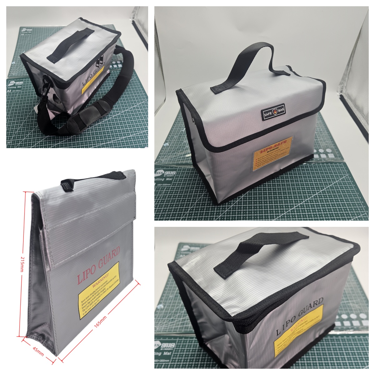 Drone Battery Bag - Tas Pengaman Baterai Lithium Polimer Portabel