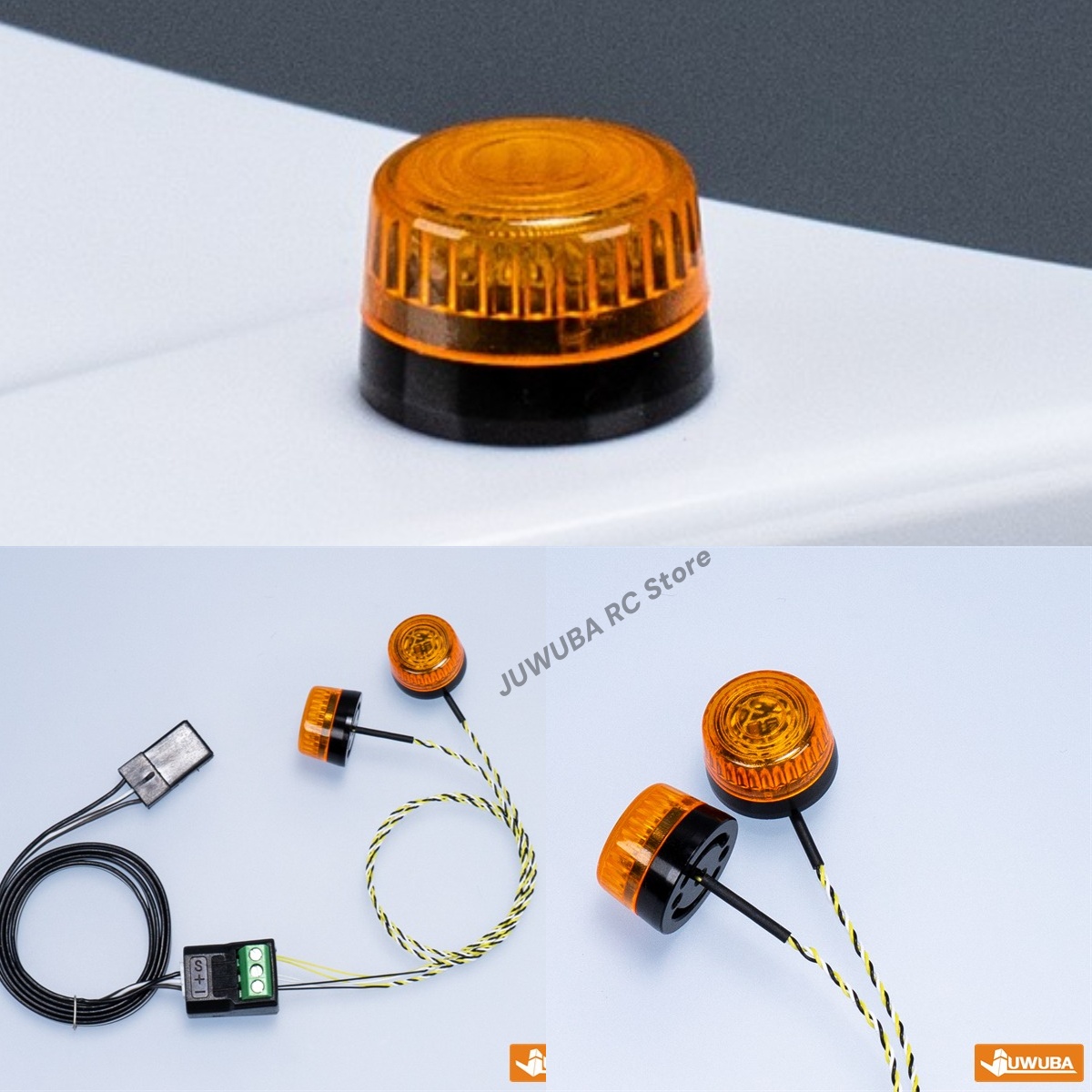 Drone Battery Alarm - Model RC 1/14 LED 360 derajat