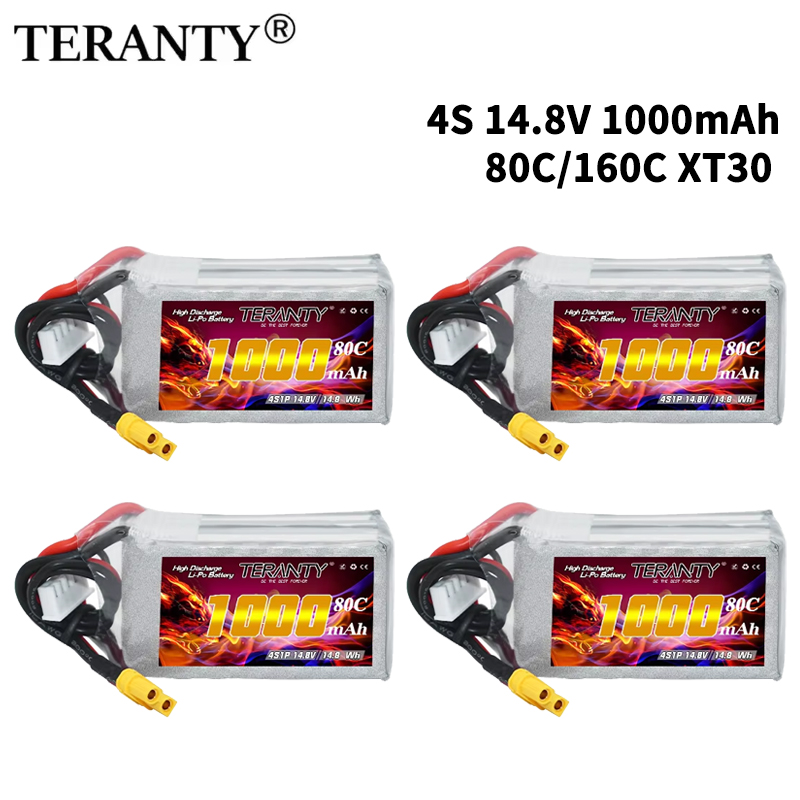 TERANTY 4S 1000mAh 14.8V 80C/1 - Drone Battery 4S ulasan dan harga