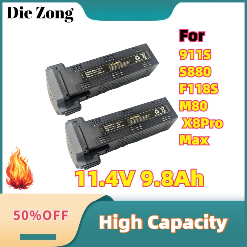 Untuk 911S S880 F118S M80 AE60 - Drone Battery Li-Ion ulasan dan harga