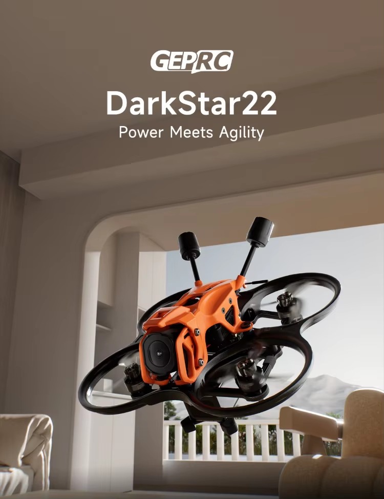 Drone FPV GEPRC DarkStar22 O4  - Drone Battery 4S ulasan dan harga